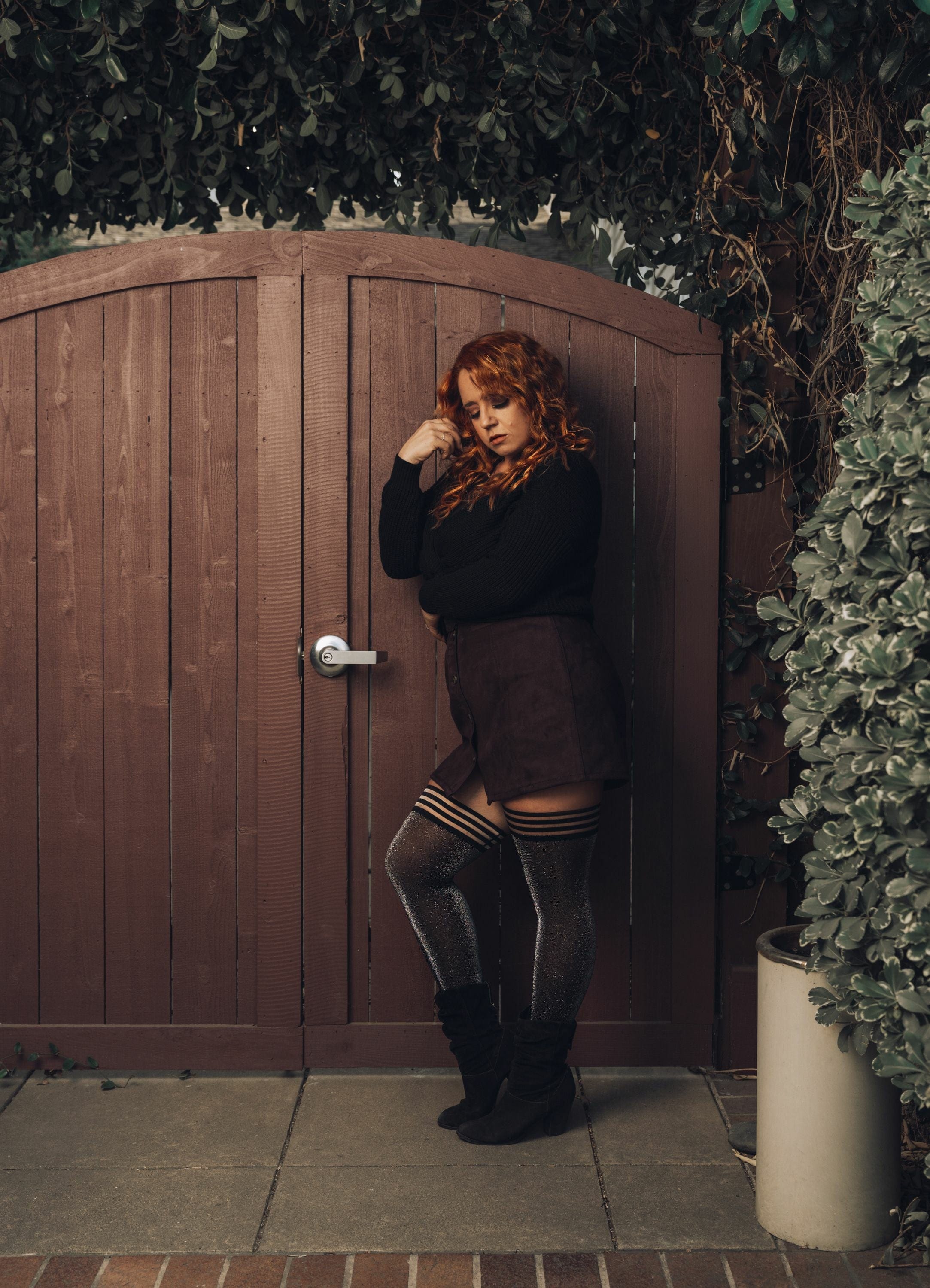 KAYLEE - BLACK SHIMMER - D