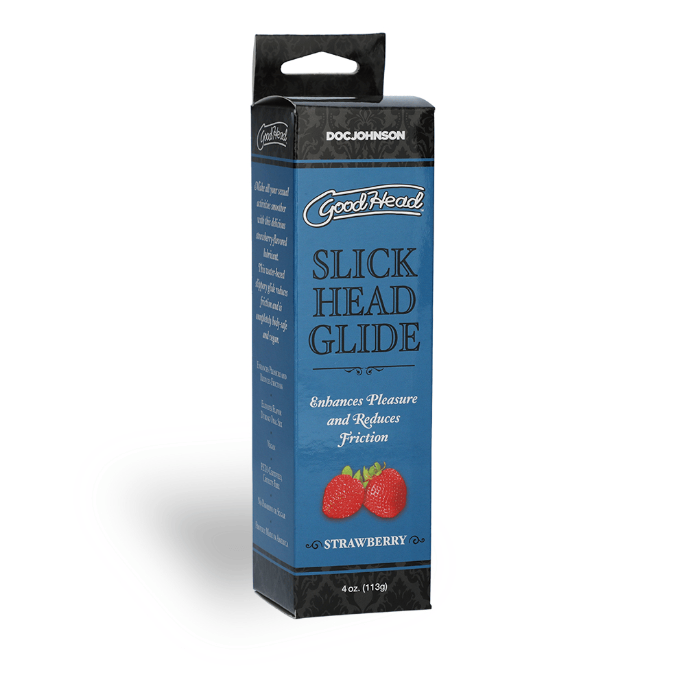 SLICK HEAD GLIDE 4OZ - STRAWBERRY