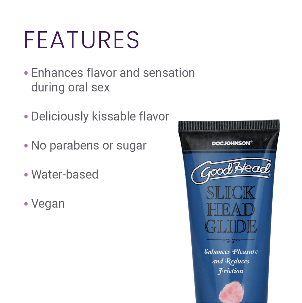 SLICK HEAD GLIDE 4OZ - COTTON CANDY