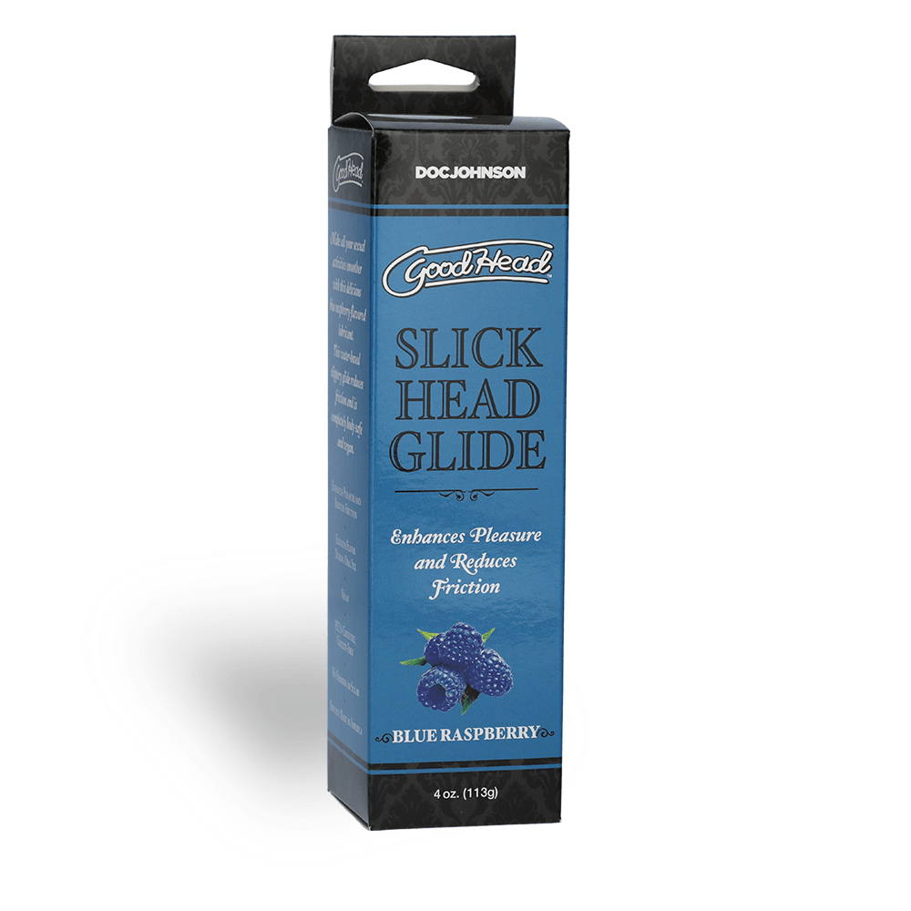 SLICK HEAD GLIDE 4OZ - BLUE RASPBERRY