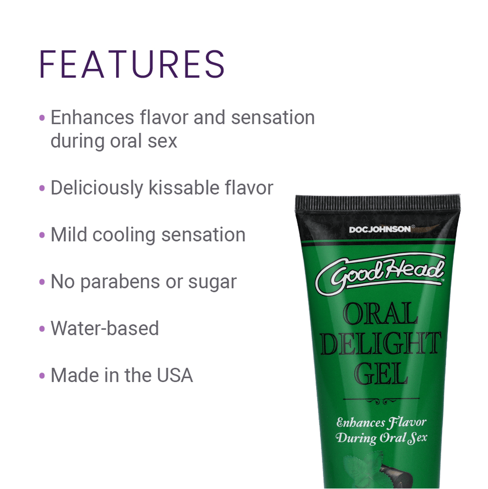 ORAL DELIGHT GEL 4OZ - CHOCOLATE MINT