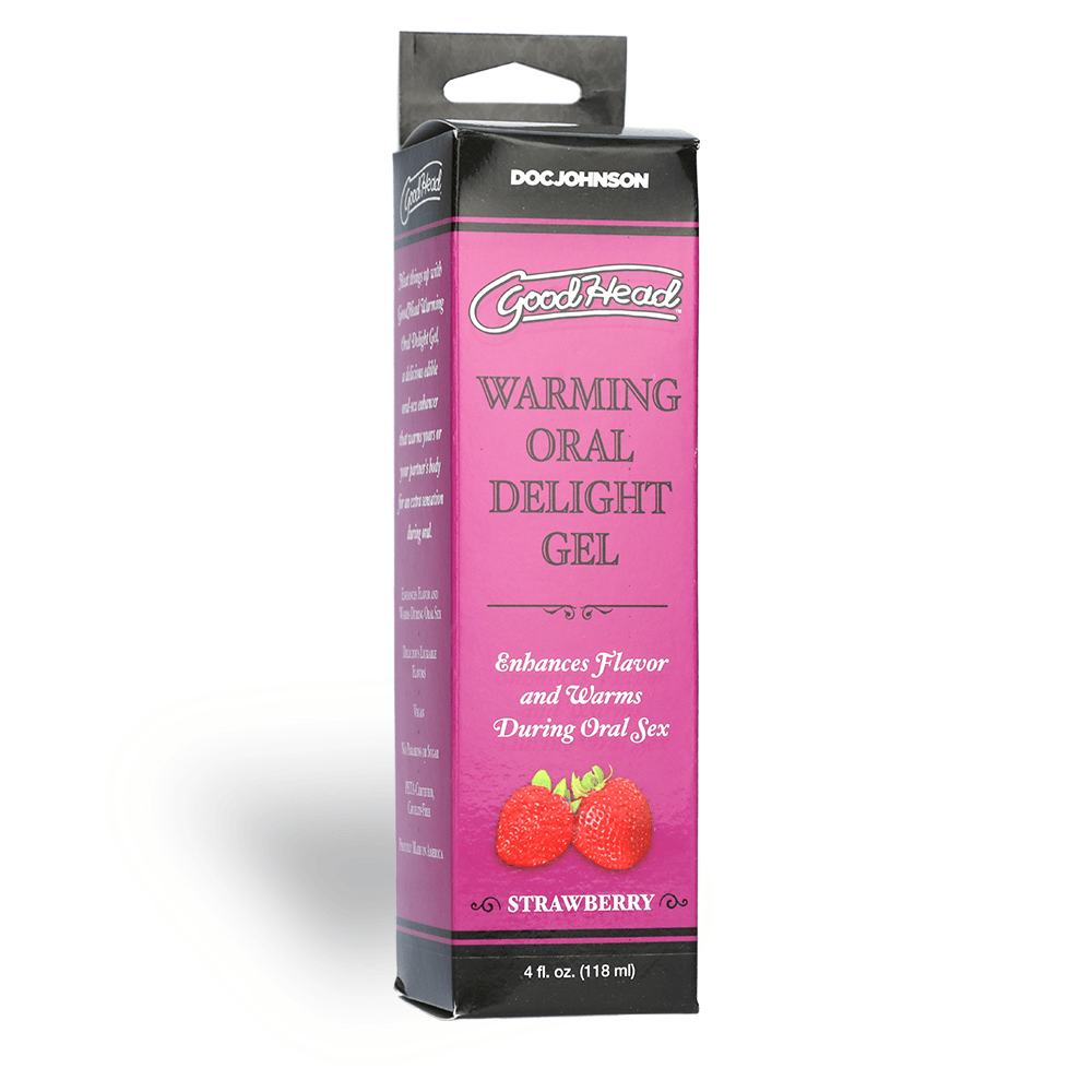 WARMING ORAL DELIGHT GEL 4OZ - STRAWBERRY