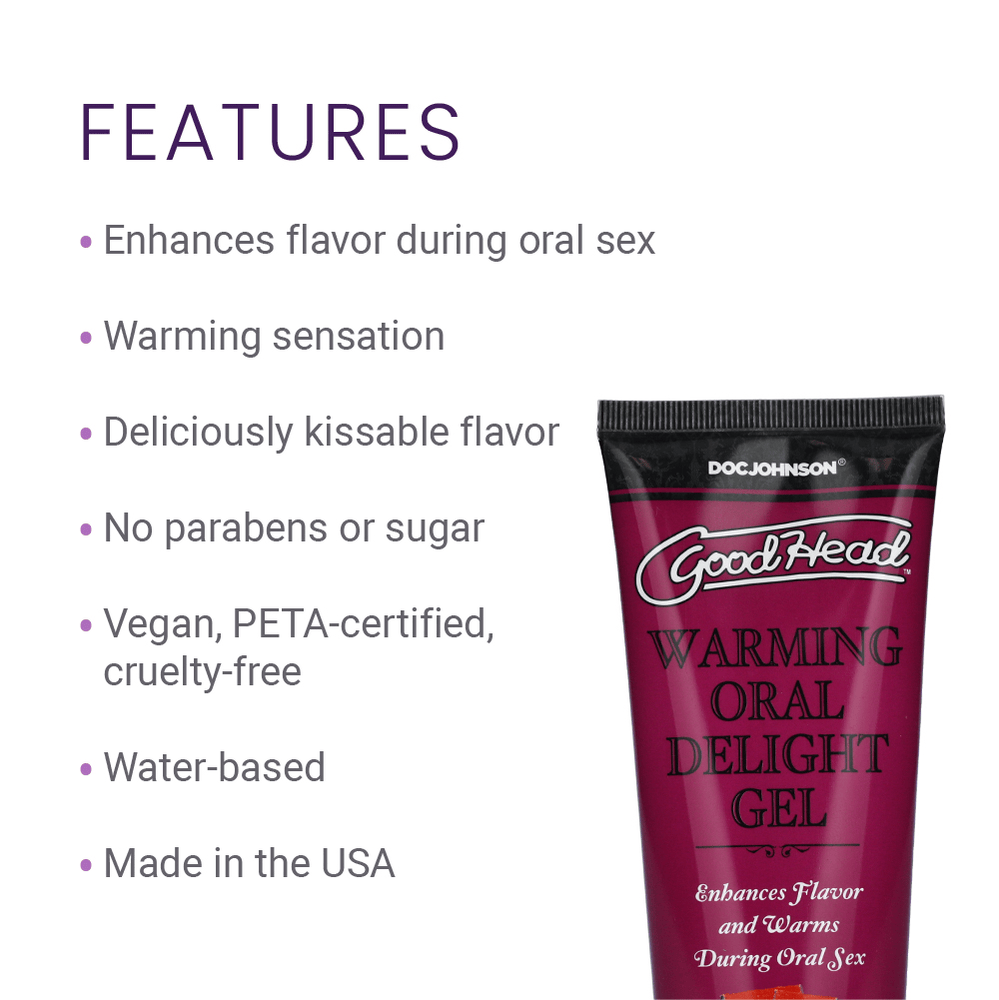 WARMING ORAL DELIGHT GEL 4OZ - WATERMELON