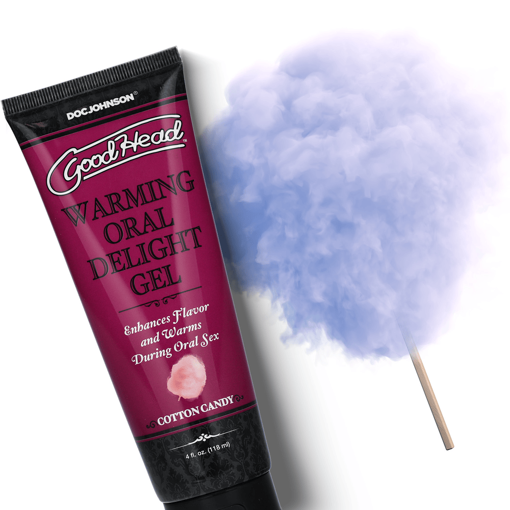 WARMING ORAL DELIGHT GEL 4OZ - COTTON CANDY