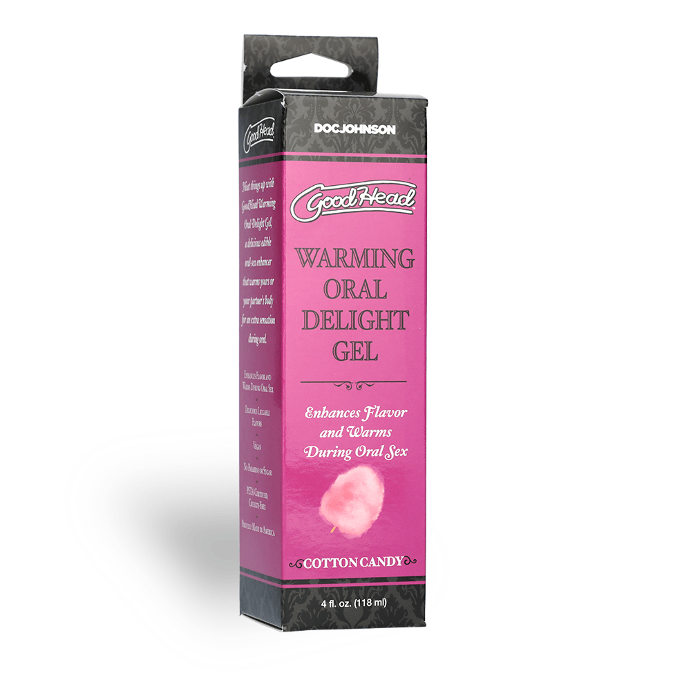 WARMING ORAL DELIGHT GEL 4OZ - COTTON CANDY
