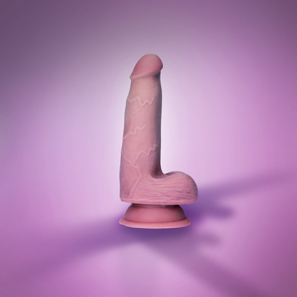 TRIPLE DENSITY COCK W/ BALLS 5" - LIGHT