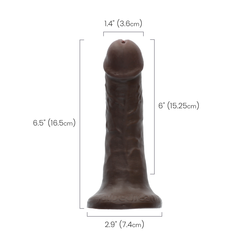 6" COCK - BROWN