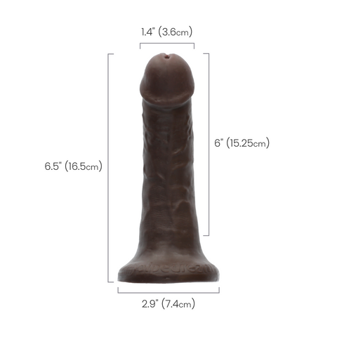 6" COCK - BROWN