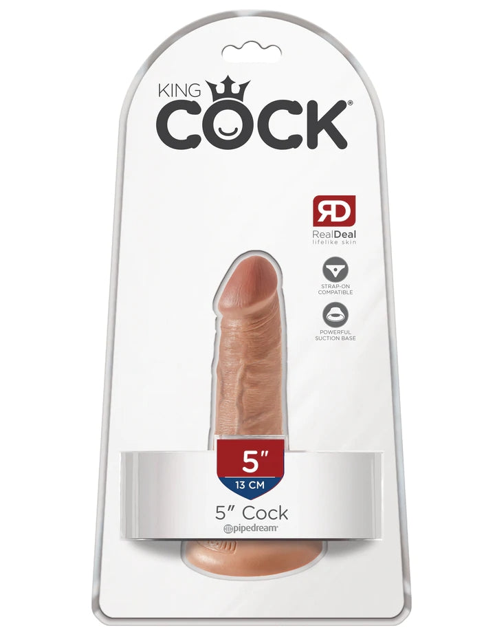 5" COCK - TAN