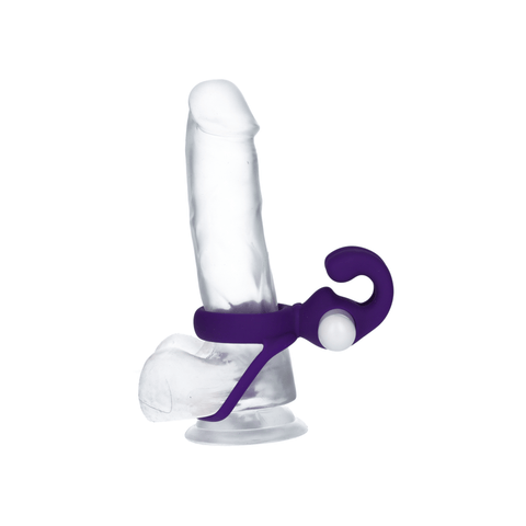 Noje C-Ring - Rechargeable Vibrating Silicone Cock