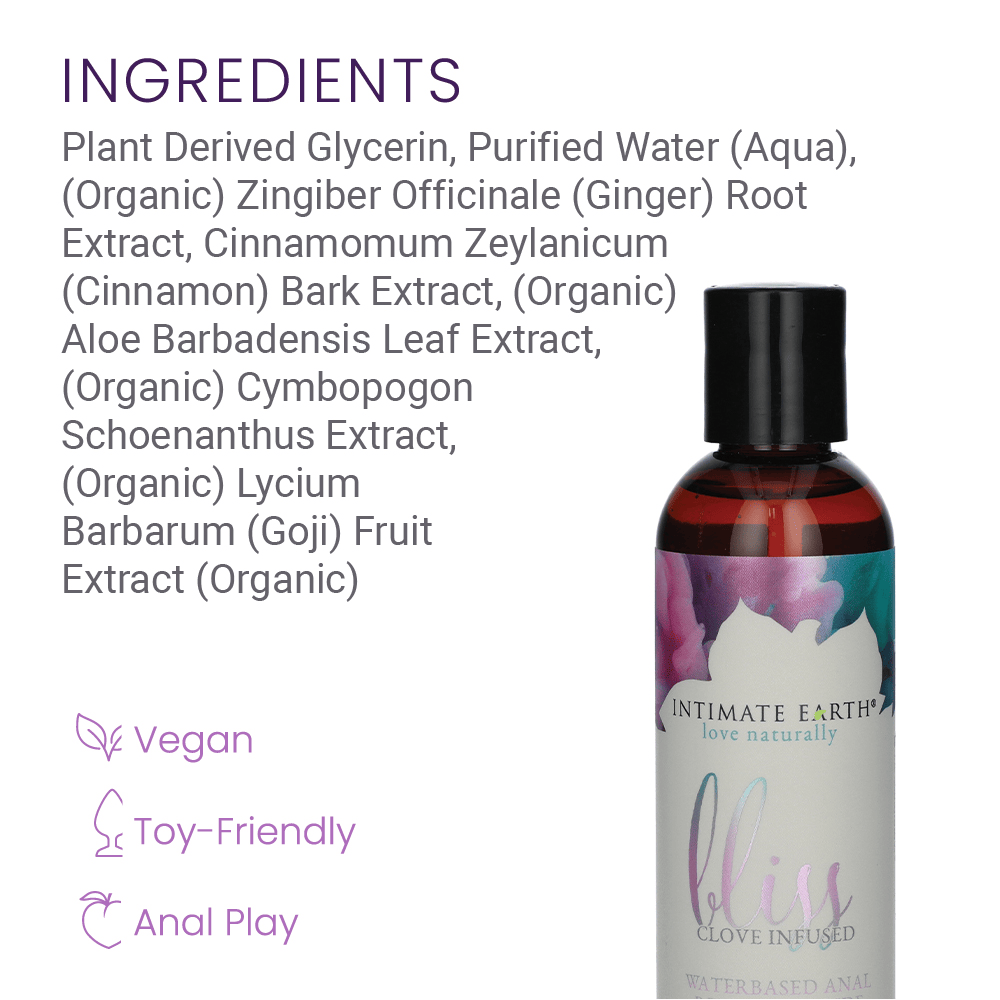 Intimate Earth Bliss Anal Relaxing Glide 4oz Amazing Intimate Essentials Intimate Earth Bliss Anal Relaxing Glide 4oz Amazing Intimate Essentials