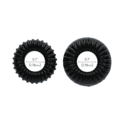 XPlay Ribbed Ring Mixed 2Pk