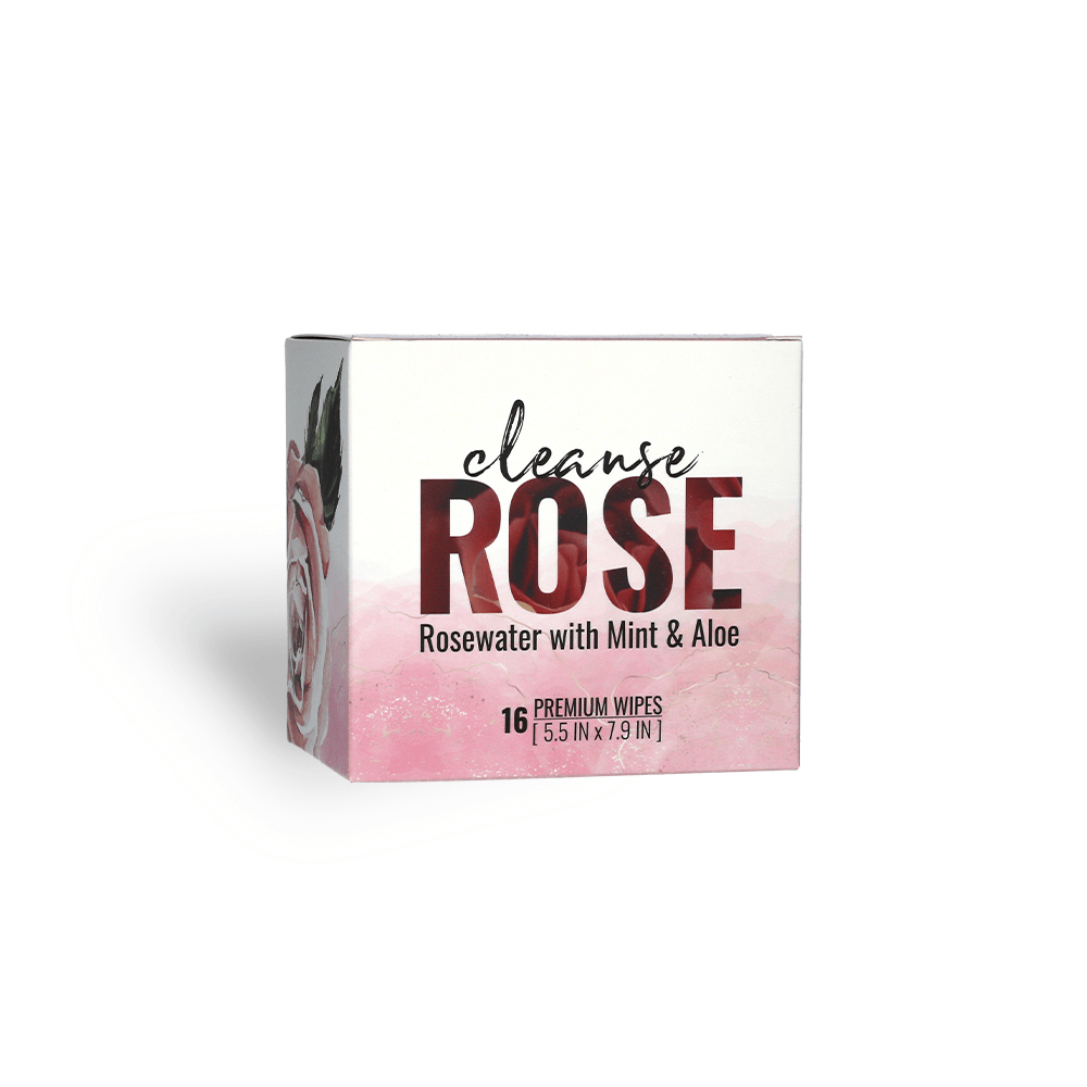 ROSE - CLEANSE WIPE 16CT