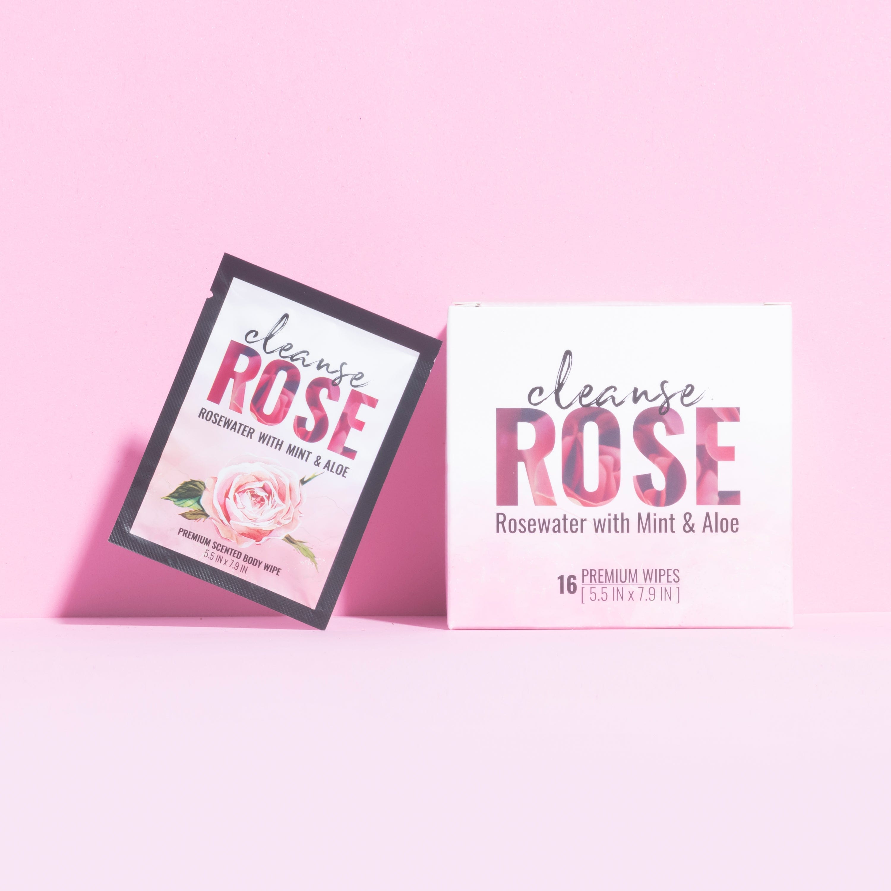 ROSE - CLEANSE WIPE 16CT