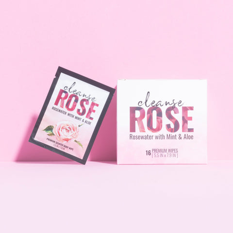 ROSE - CLEANSE WIPE 16CT