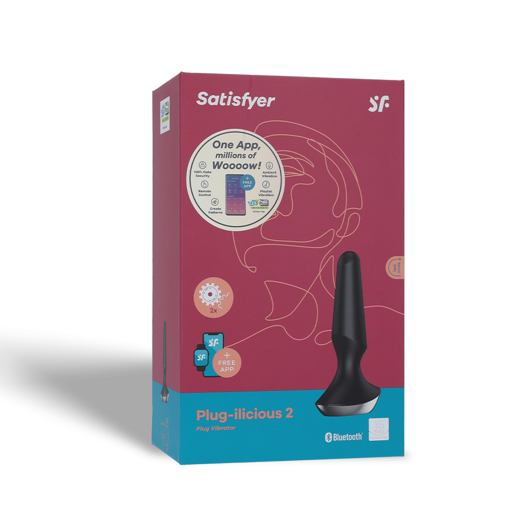 Satisfyer Plug-Ilicious 2 - Black