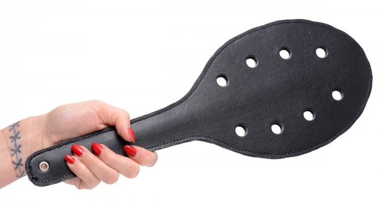 DELUXE ROUNDED PADDLE WITH HOLES