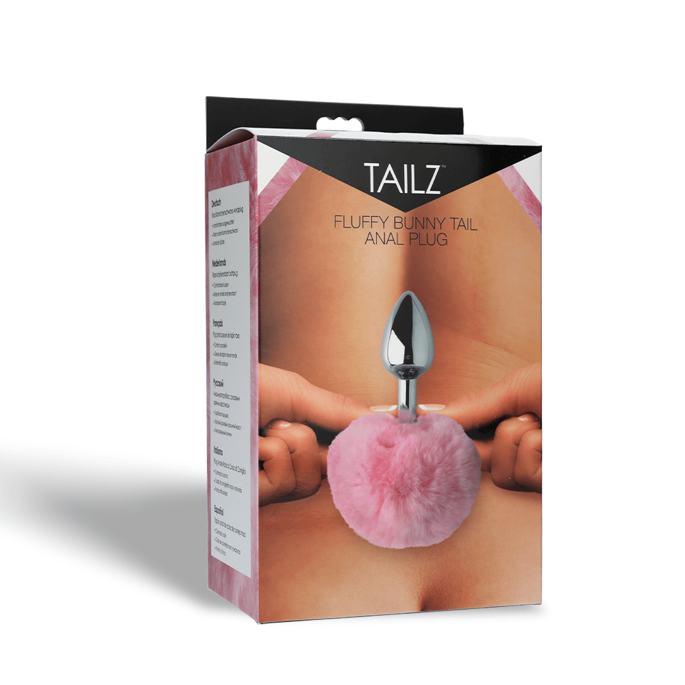 FLUFFY BUNNY TAIL - PINK