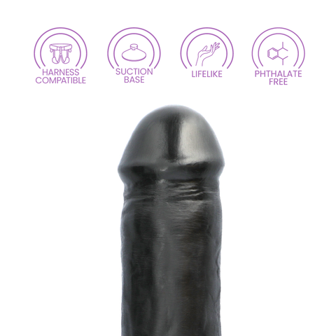 12" COCK - BLACK