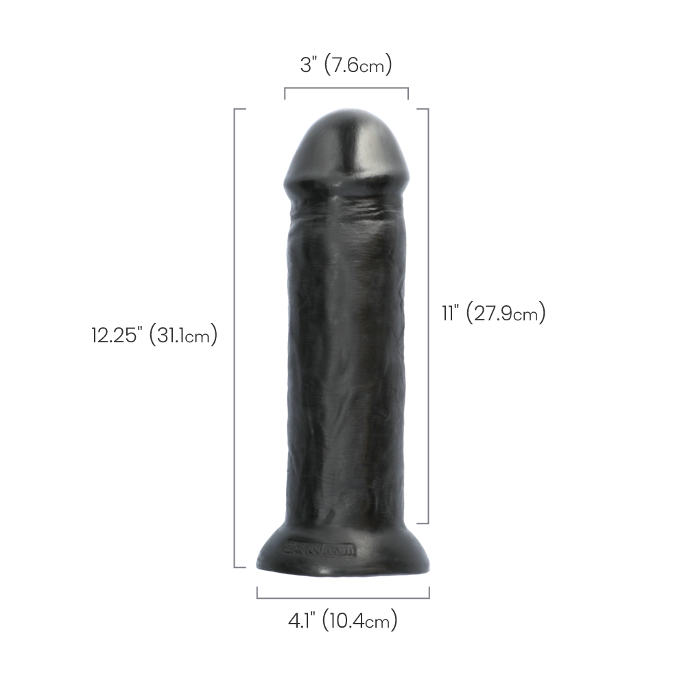 12" COCK - BLACK