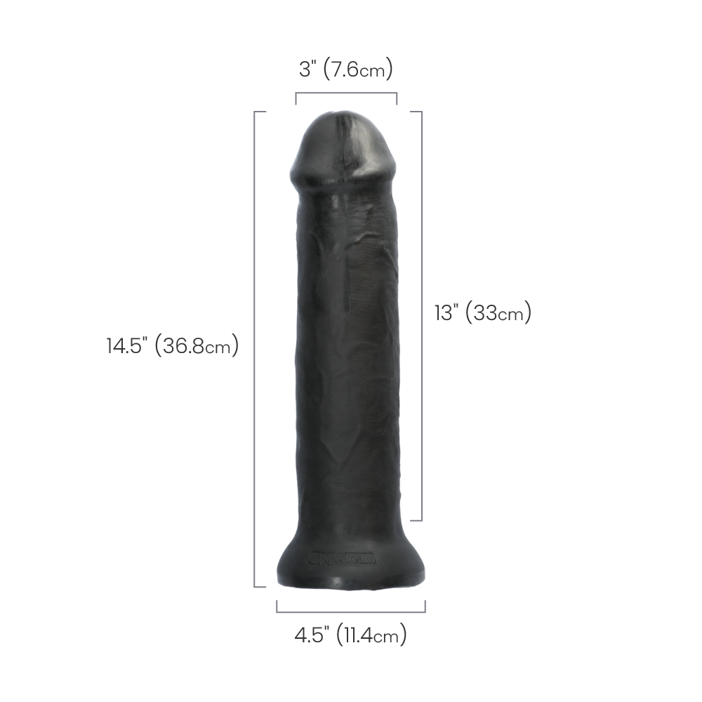 14" COCK - BLACK