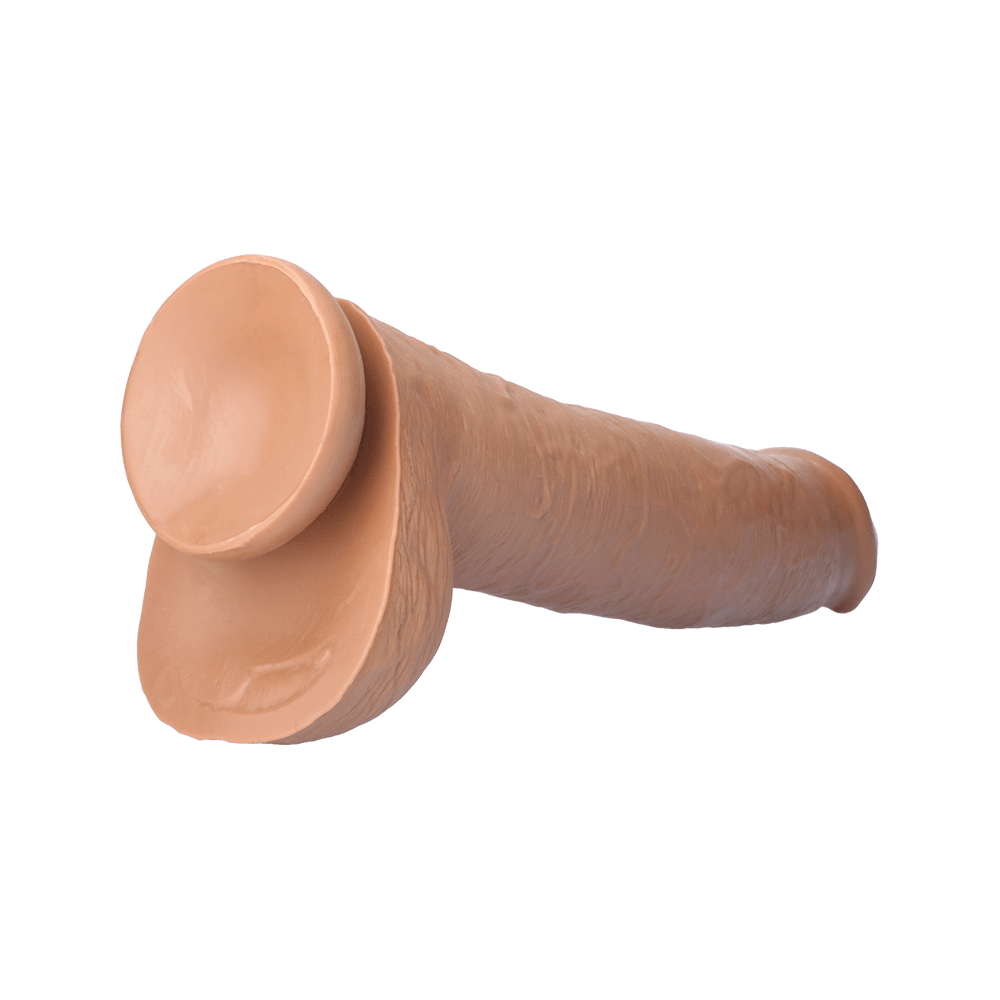 15" COCK W/ BALLS - TAN