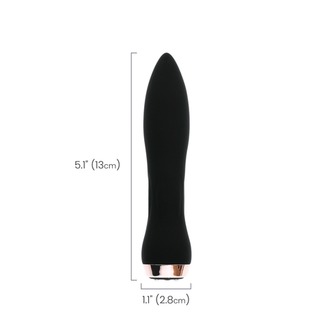 60SX AMP SILICONE BULLET - BLACK