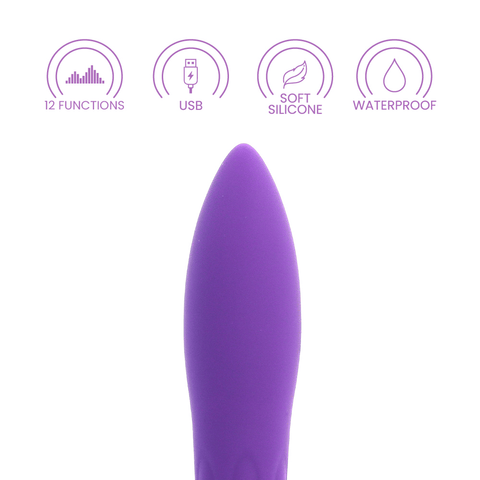 60SX AMP SILICONE BULLET - PURPLE