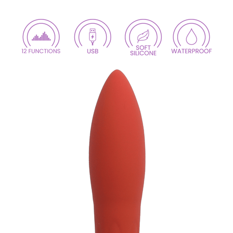 60SX AMP SILICONE BULLET - CORAL