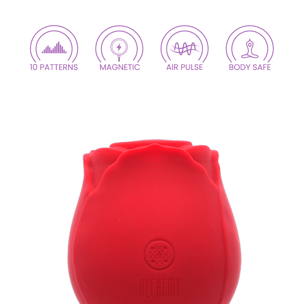 Alchemy Rosebud Luxury Air-Pulse Massager Amazing Intimate Essentials Alchemy Rosebud Luxury Air-Pulse Massager Amazing Intimate Essentials