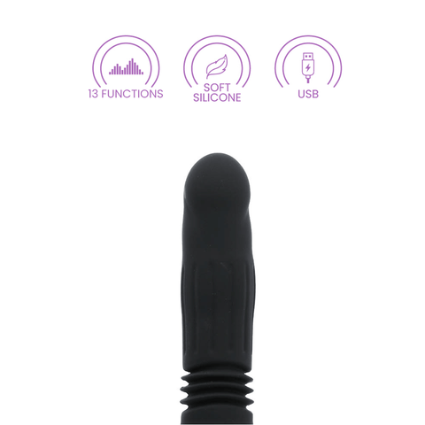 Silicone Swelling & Thrusting Plug with Remote Control