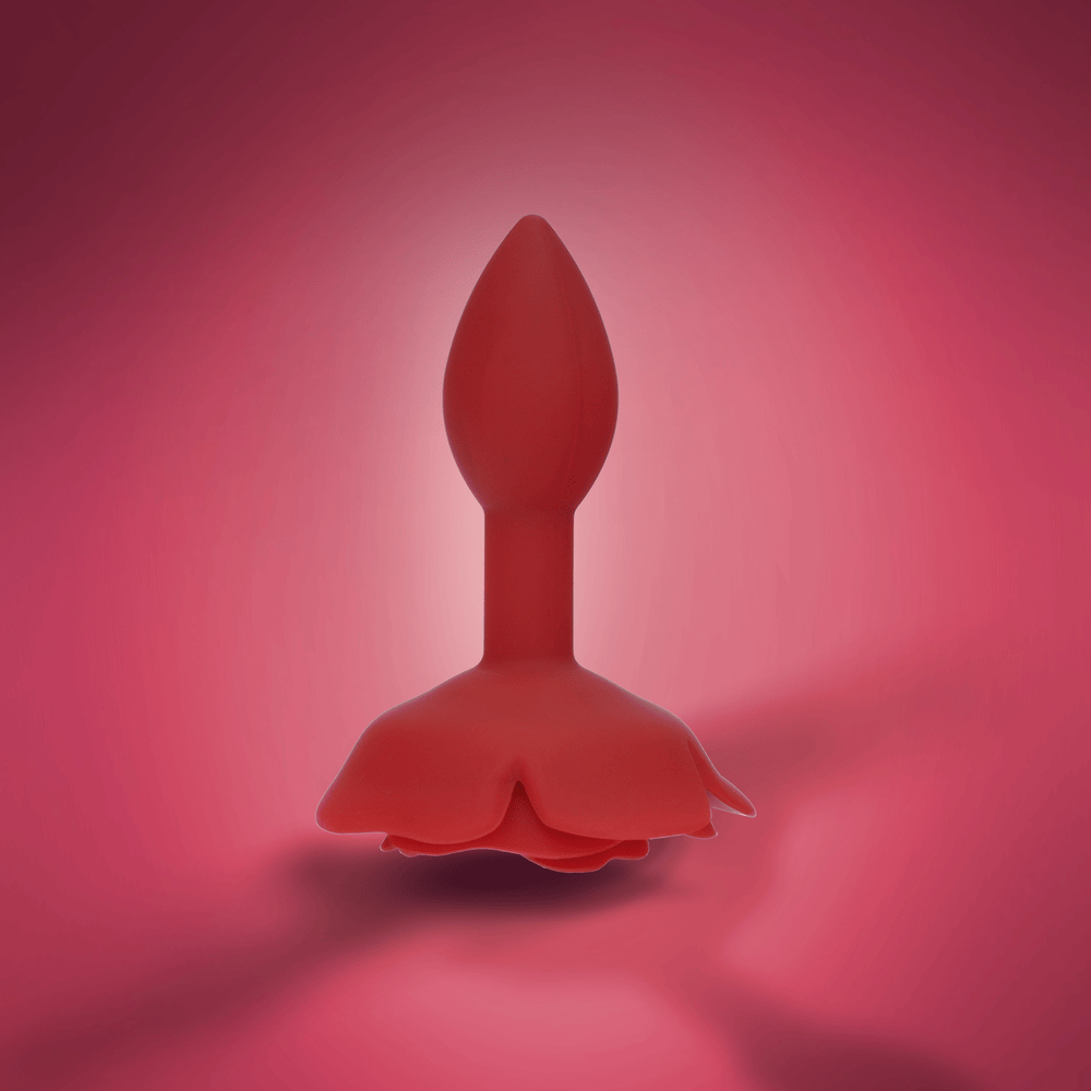 BOOTY BLOOM ROSE ANAL PLUG - SMALL