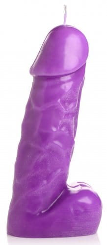 PASSION PECKER PURPLE DICK DRIP CANDLE