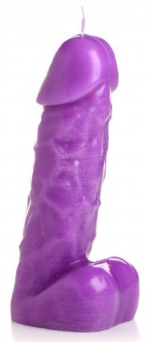 PASSION PECKER PURPLE DICK DRIP CANDLE