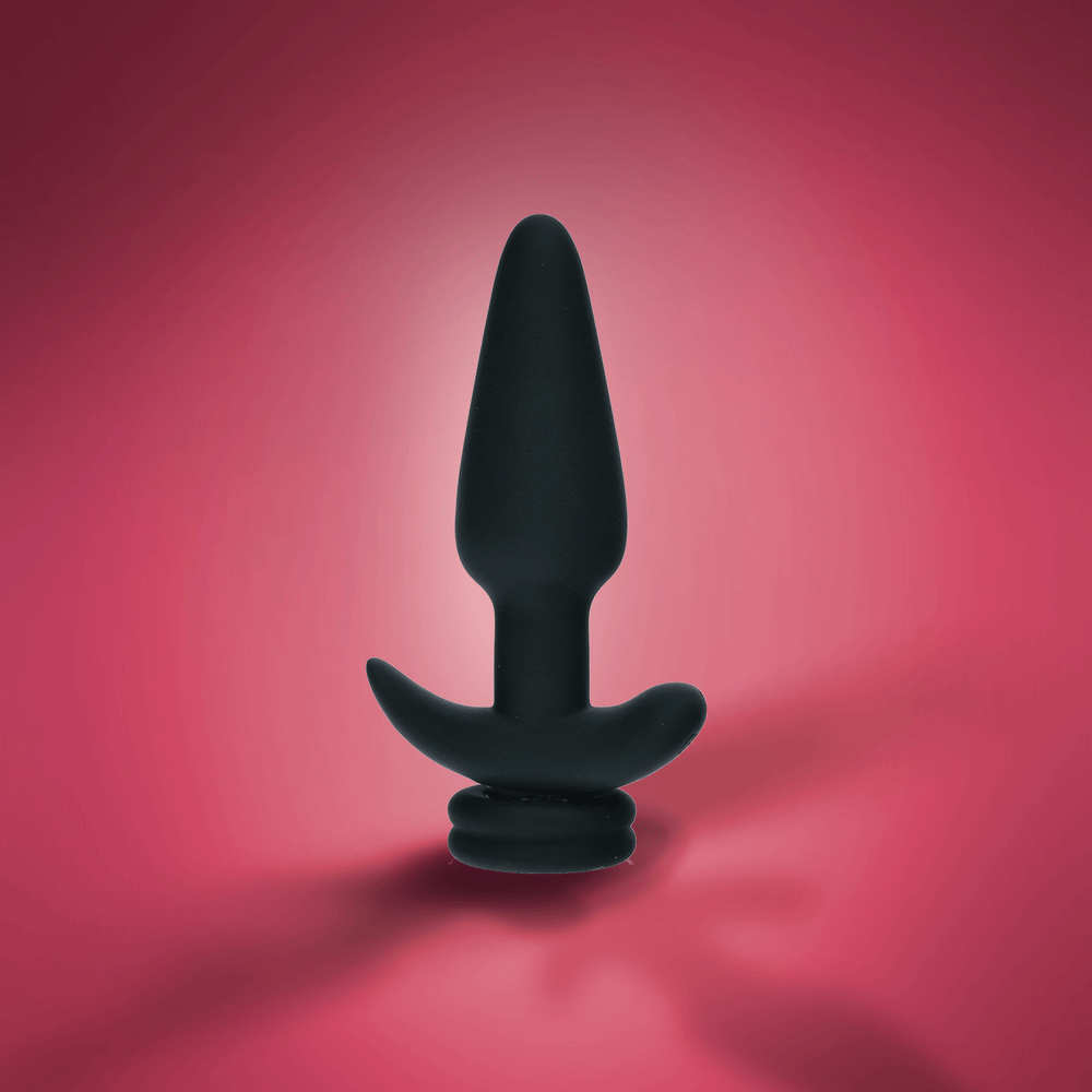 SNAP-ON VIBRATING INTERCHANGEABLE ANAL PLUG - SMALL