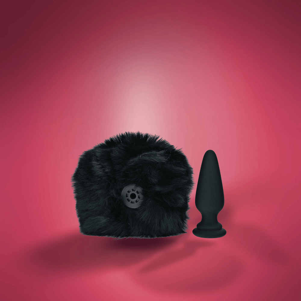 INTERCHANGEABLE BUNNY TAIL - BLACK