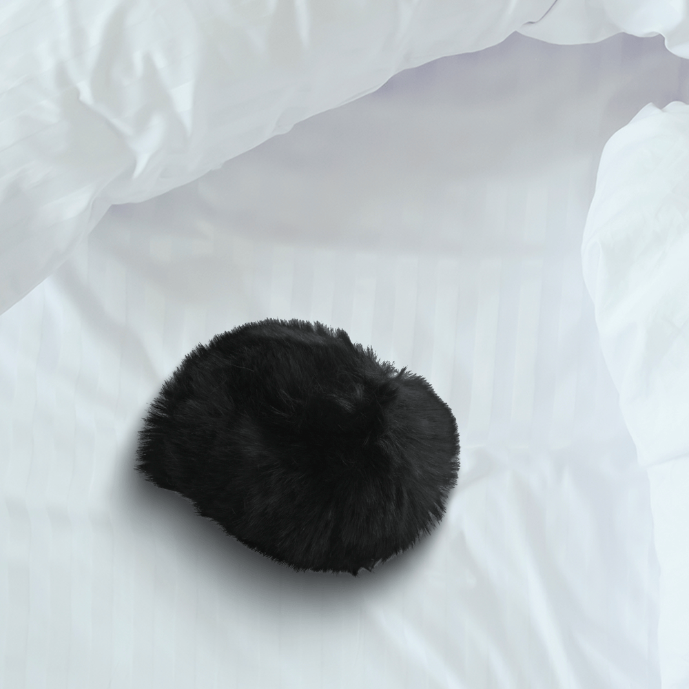 INTERCHANGEABLE BUNNY TAIL - BLACK