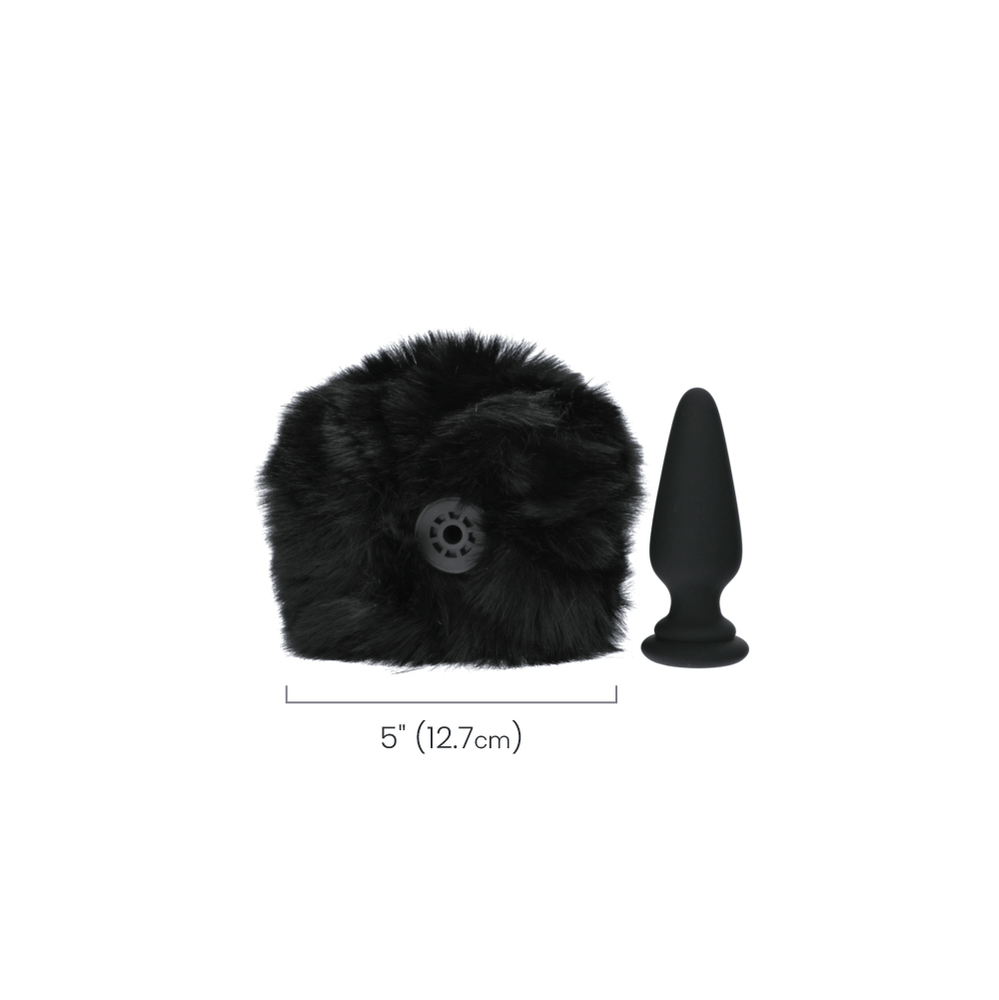 INTERCHANGEABLE BUNNY TAIL - BLACK