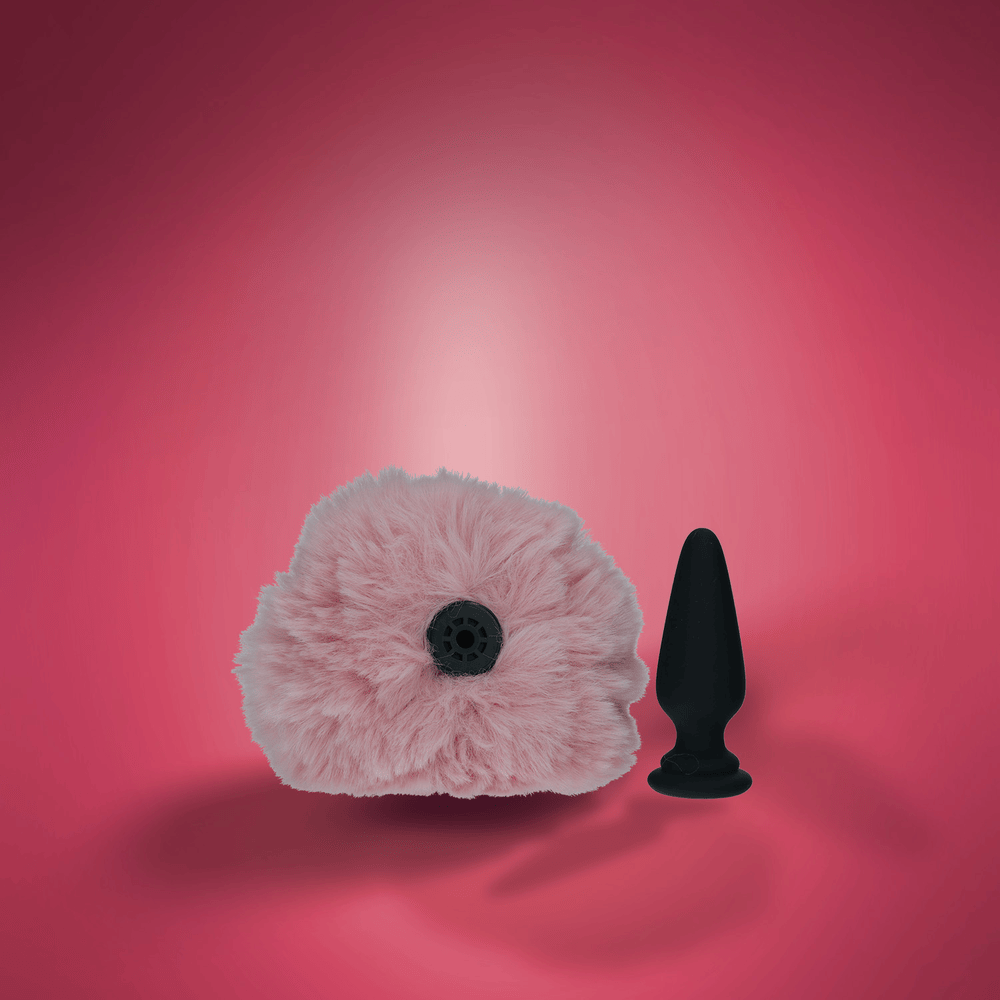 INTERCHANGEABLE BUNNY TAIL - PINK