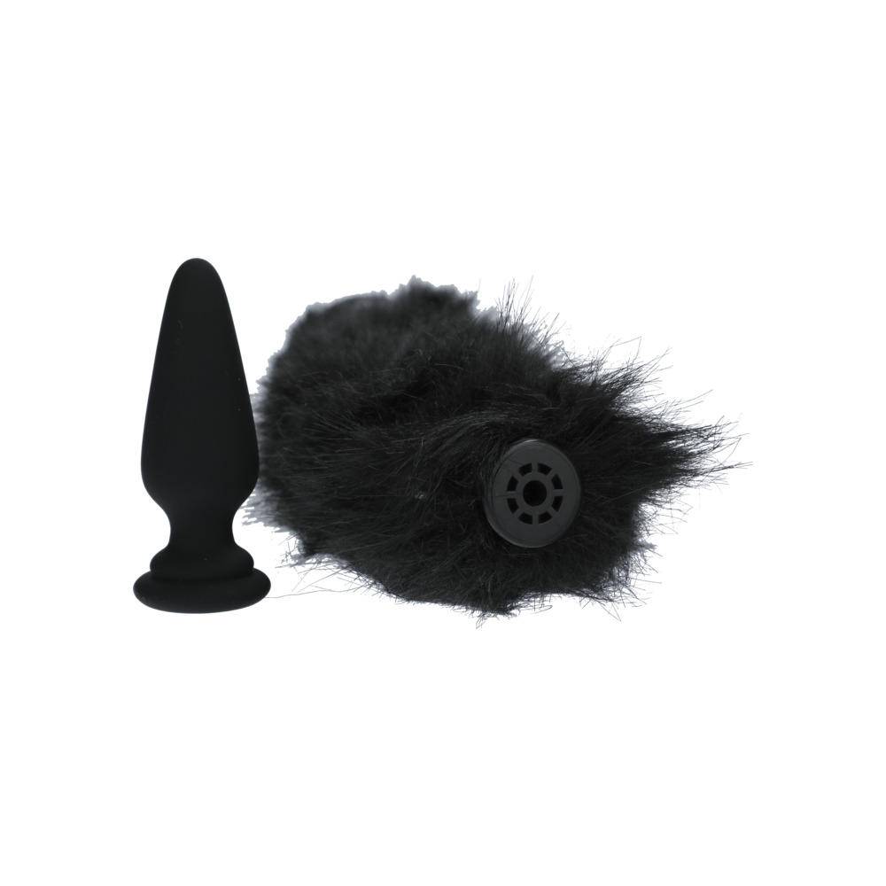 INTERCHANGEABLE BLACK FOX TAIL