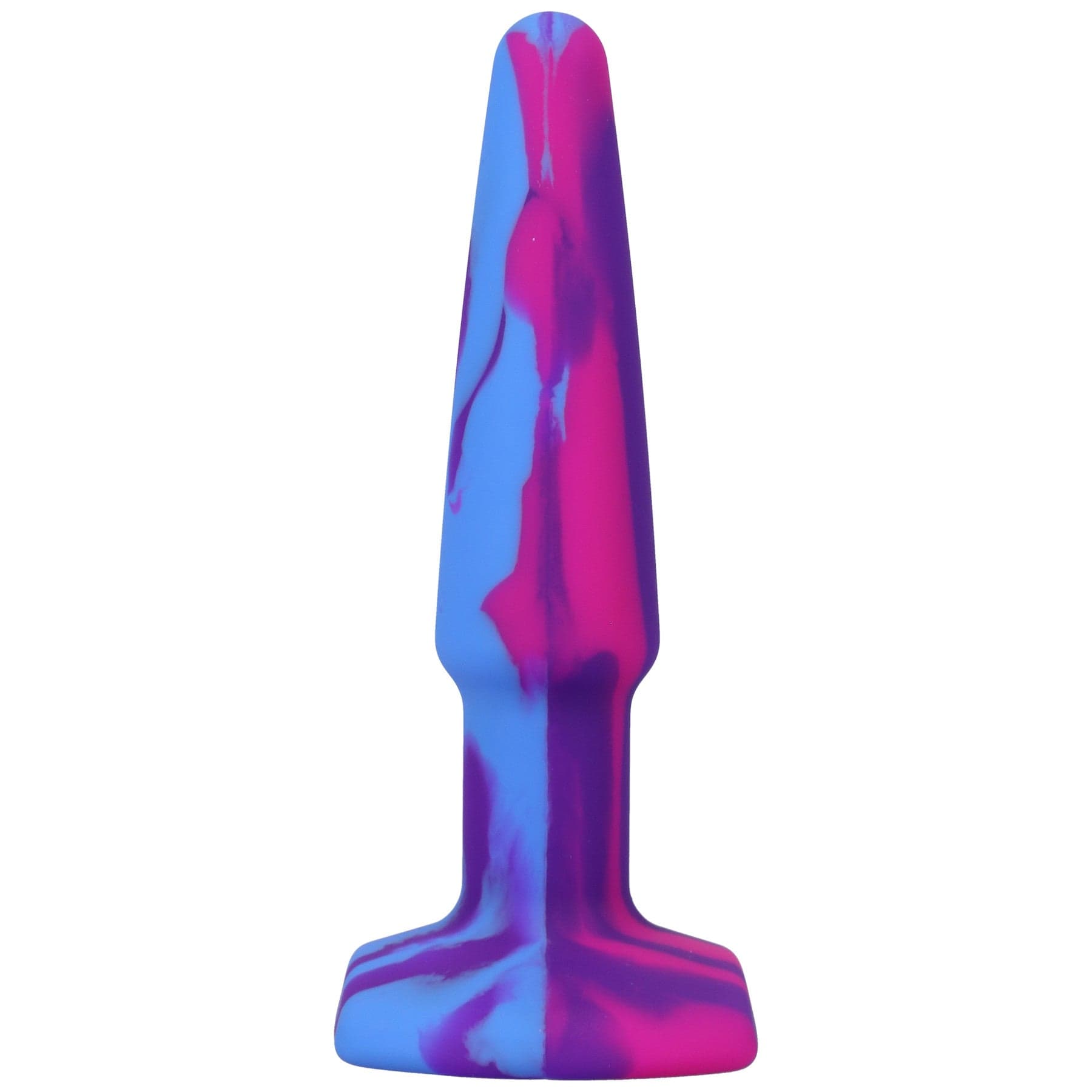 GROOVY 4" SILICONE ANAL PLUG - PINK