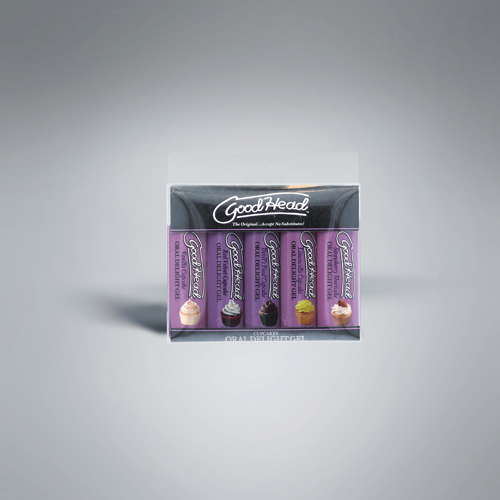 ORAL DELIGHT GEL 1OZ 5PK - CUPCAKE
