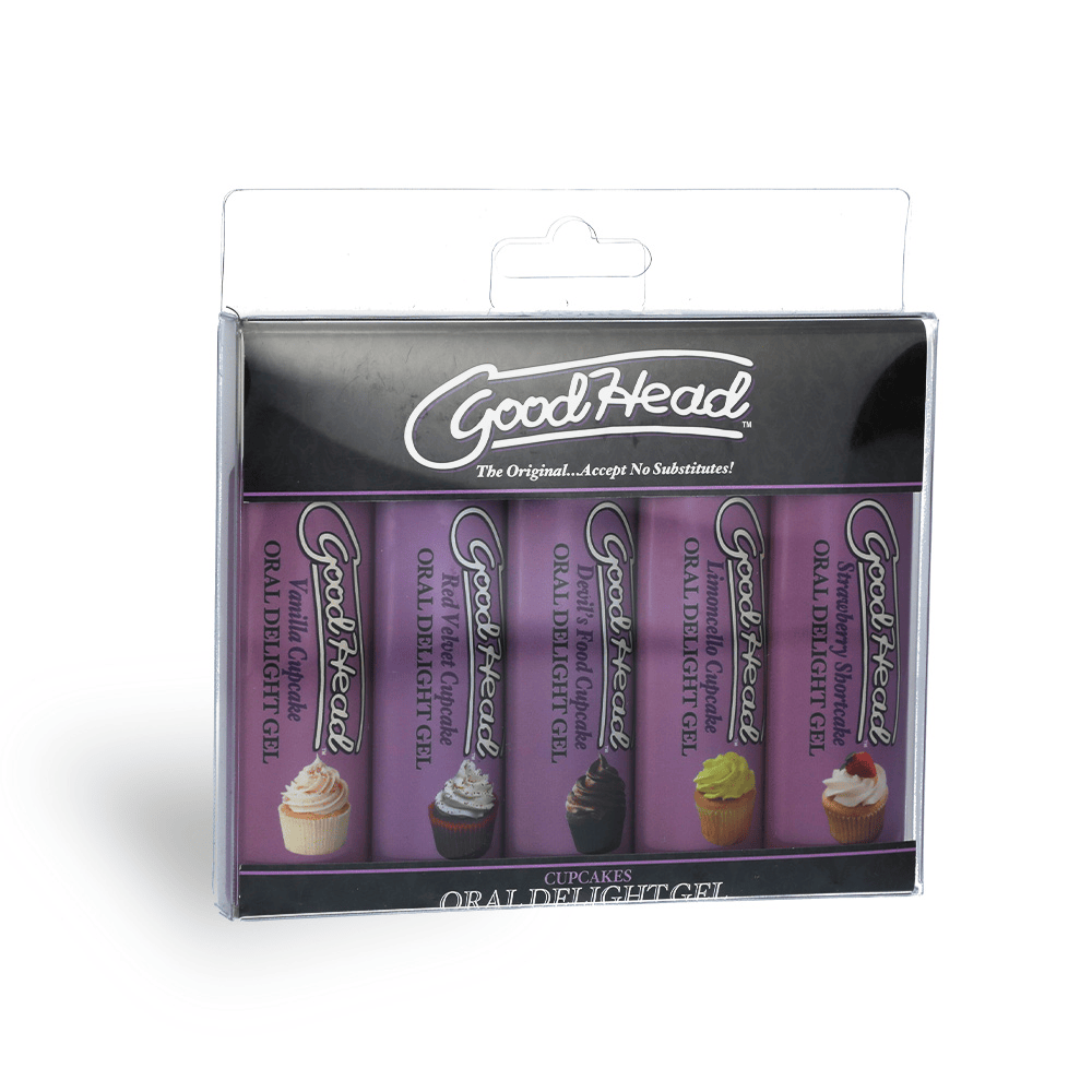 ORAL DELIGHT GEL 1OZ 5PK - CUPCAKE