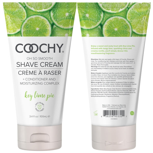 SHAVE CREAM - KEY LIME PIE - 3.4OZ