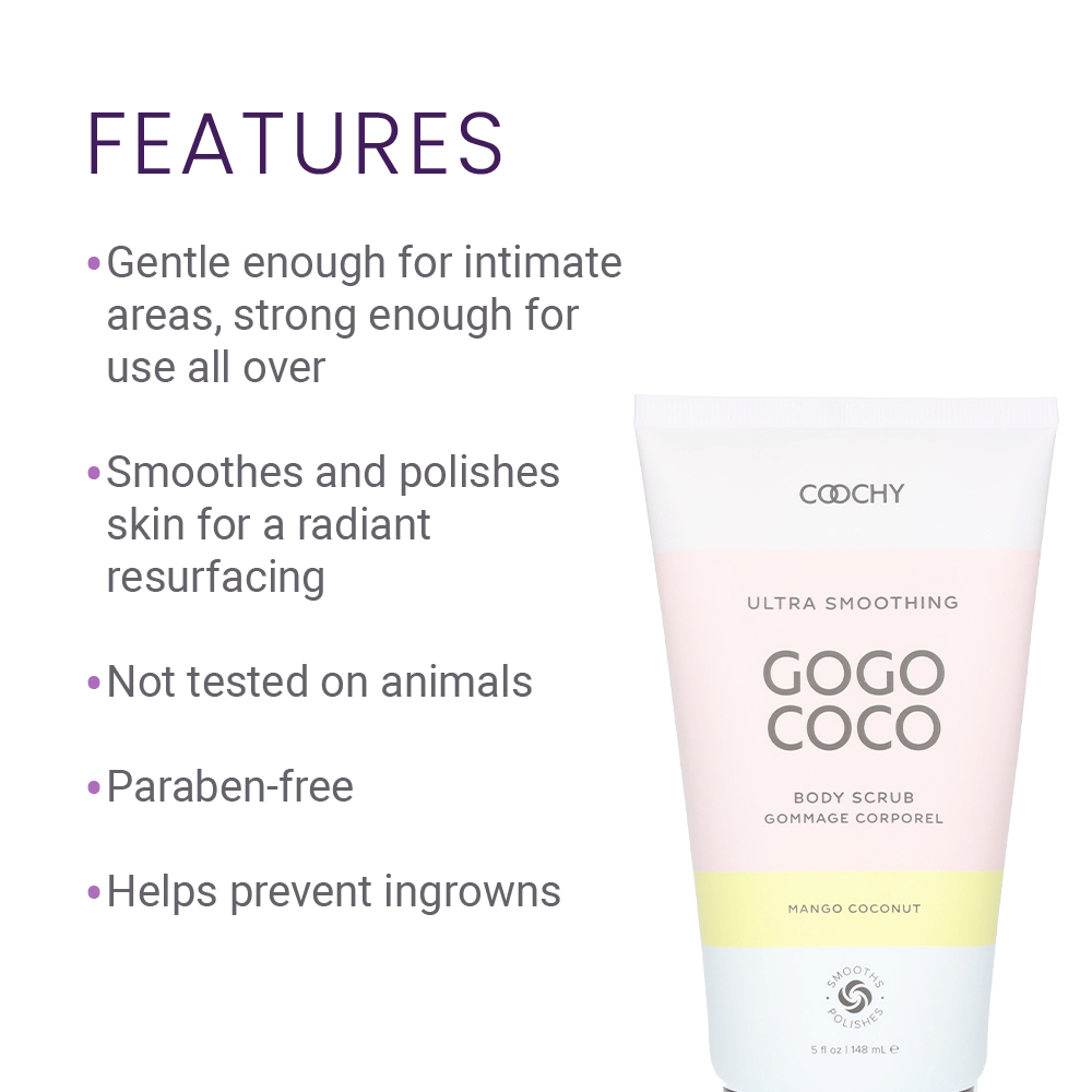 ULTRA SMOOTHING BODY SCRUB - MANGO COCONUT 5OZ