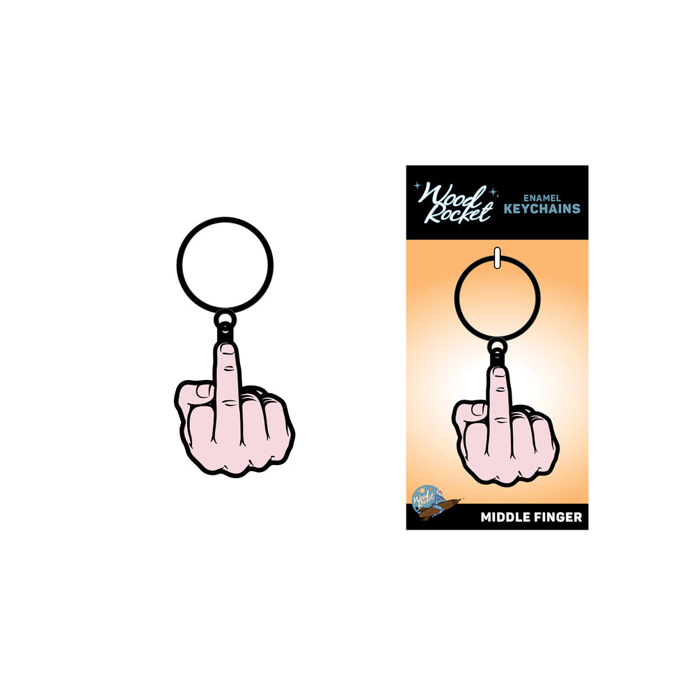 KEYCHAIN - MIDDLE FINGER