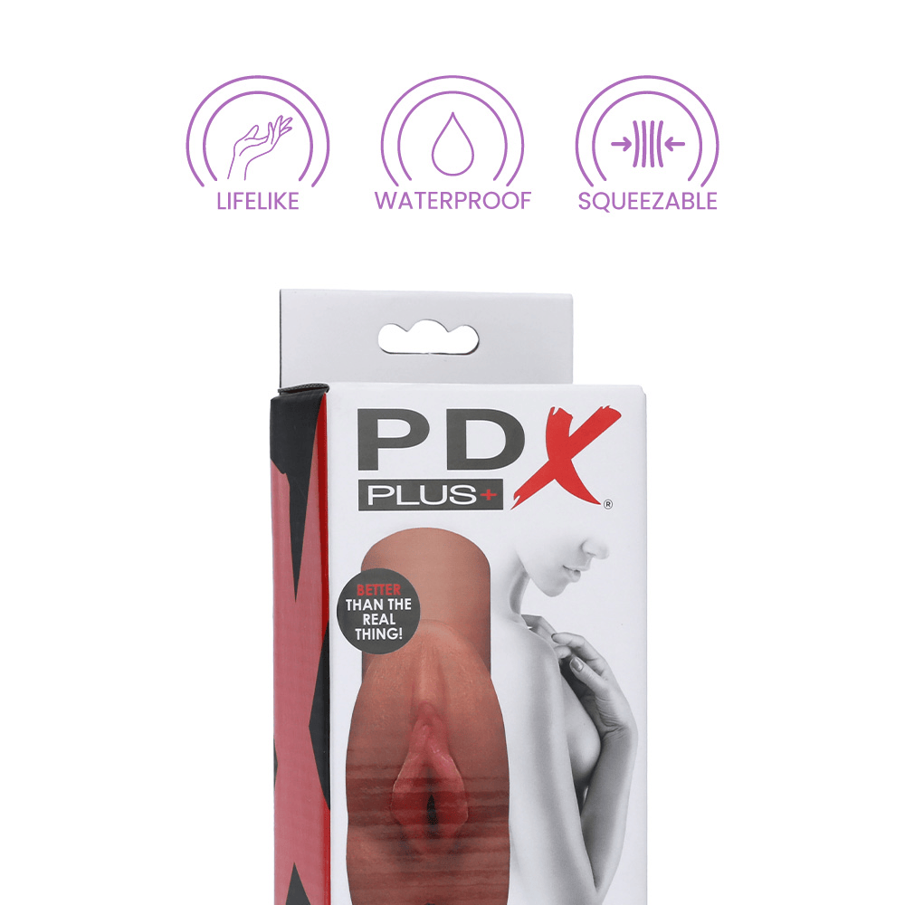 PERFECT PUSSY DOUBLE STROKER - TAN