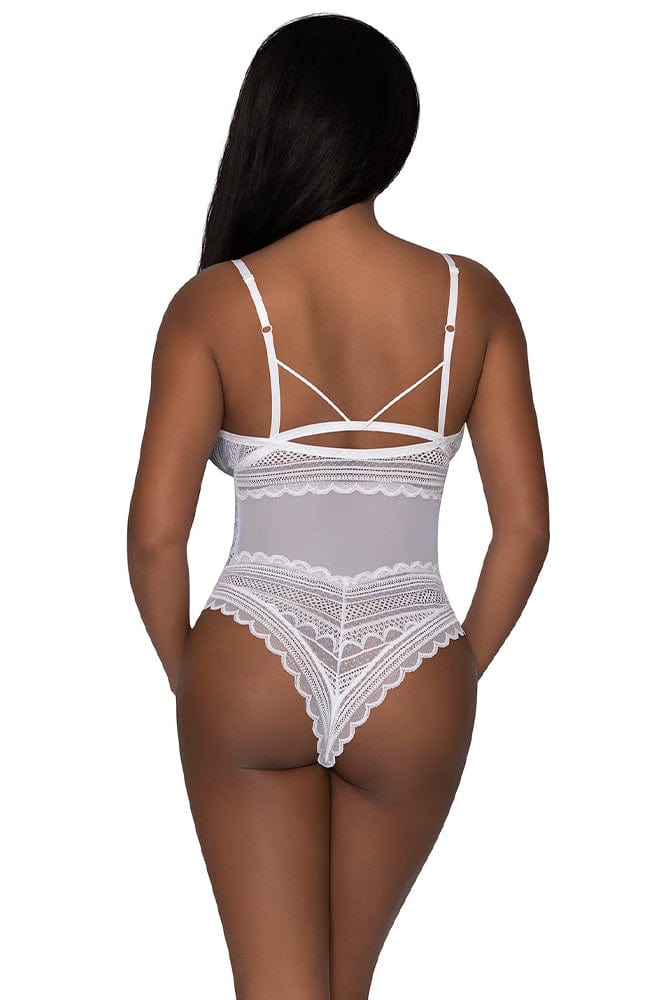 CHEEKY TEDDY - WHITE - L/XL