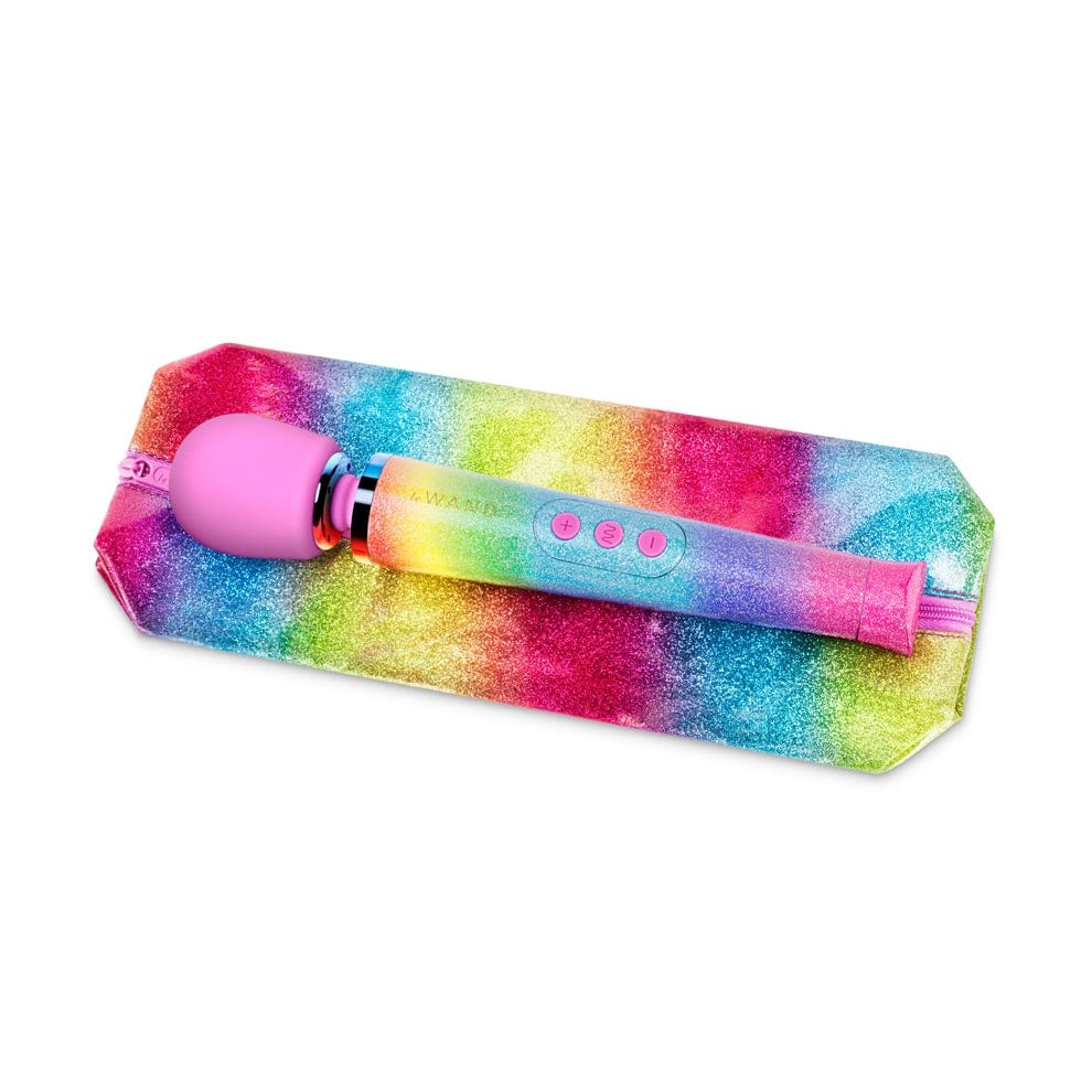 PETITE RECHARGEABLE MASSAGER - RAINBOW OMBRE