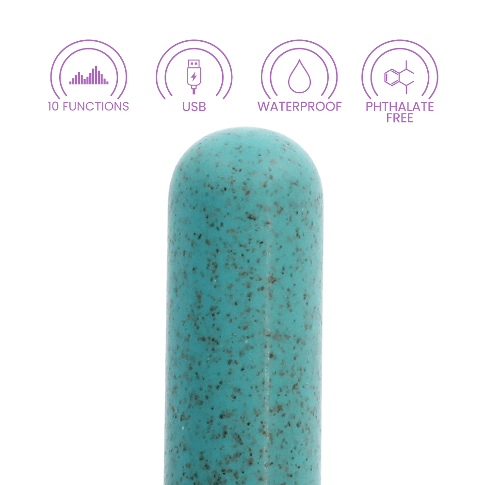 ECO RECHARGEABLE BULLET - AQUA